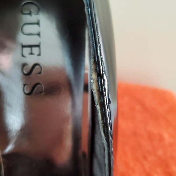 Guess black patent leather heels size 7. - Picture 7 of 7